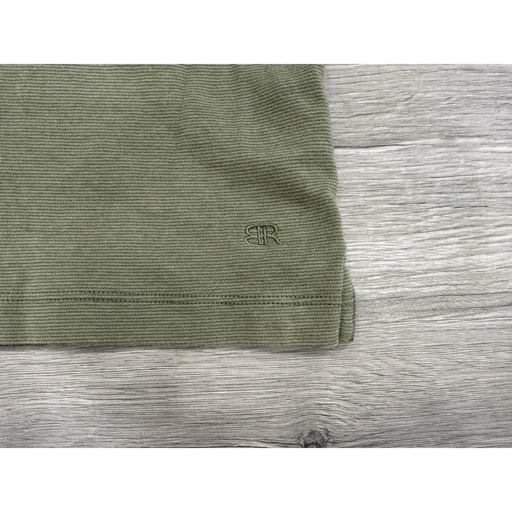 Banana Republic‎ Men's Luxe Touch Performance 100% Cotton T-shirt Green READ